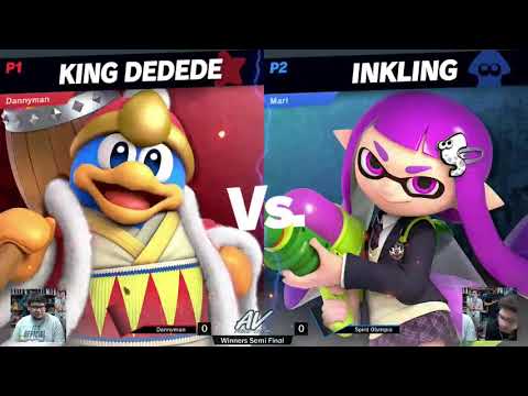 SSBU @ Battlegroundz - Winners Semis: Dannyman (King Dedede) vs Spirit Olympia (Inkling)