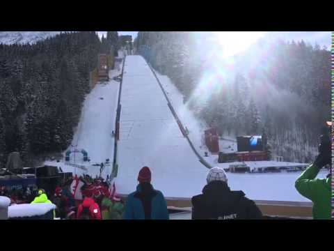 Peter Prevc Kulm 14 01 2016 ski jumping training 235,5m practice jump