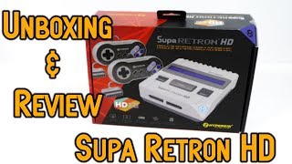 Supa Retron HD Unboxing & Review Hyperkin HDMI Super Nintendo