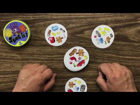 Настольная игра Spot it! Camping, Dobble! (Доббль Кемпинг)! Новое издание 2.0 + УКРАЇНСЬКОЮ правила - фото 1 - id-p2193949979