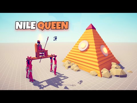 NILE QUEEN vs EVERY UNITS - HIDDEN UNITS UPDATE - Totally Accurate Battle Simulator TABS