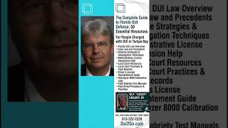 Arrested for DUI in Tampa? You have 10 Days to Save Your License!