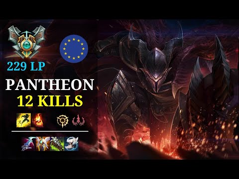 Pantheon Support vs Senna - 12 kills - Karakaijr EUW Master (229 LP) Patch 11.5