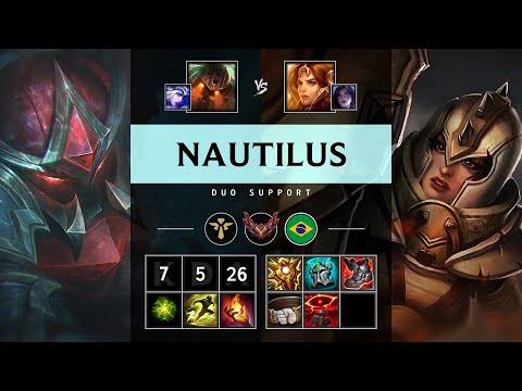 Nautilus Support vs Leona - BR Grandmaster Patch 25.17