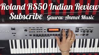 Video thumbnail for Roland RS50 Keyboard Indian Tones Review // Gaurav Anmol Music // 2019 by Gaurrav Anmol Music