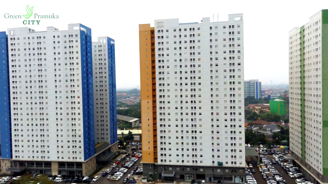 Dijual 1 Unit Apartemen Green Pramuka, Interior Decoruma, View Sunrise & Dkt Stasiun LRT Bpkp