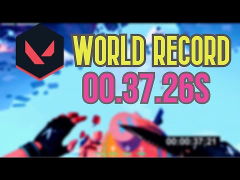 VALORANT WORLD RECORD PARKOUR MAP (00.37.26)