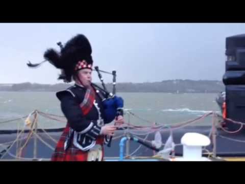 HMS Talent comes home to Plymouth