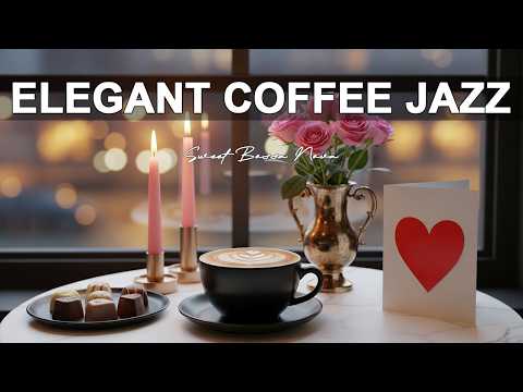 Elegant Coffee Jazz 🌿 Sweet Bossa Nova Coffee Ambience for Peaceful Focus and Happy Mood