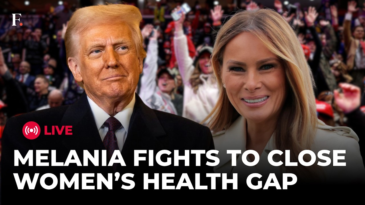 LIVE: Melania Trump Pushes to Close Women's Health Research Gap as Trump Signs Executive Order