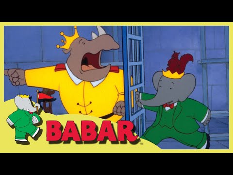 Babar | Rhino War: Ep. 21 - Kids TV Series, Kingdom Kids Zone - Babar - Official