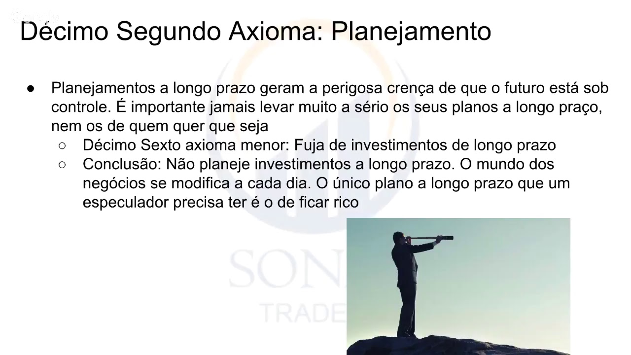 Sonar Traders - Axiomas de Zurique