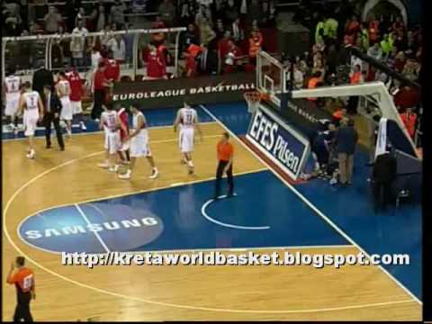 Euroleague 2010 - Week 9  Efes Pilsen  - Olympiacos Piraeus 85-93 OT (76-76)  thriller finale