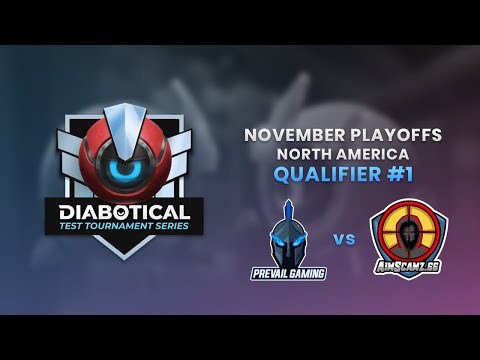 Test Tournament Series: November Playoffs (NA) - Qualifier #1: PreVaiL Gaming vs AimScamz