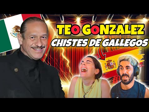🇪🇸 REACCIÓN 🇲🇽 CHISTES de GALLEGOS TEO GONZALÉZ 😂*NO PODEMOS PARAR DE REIR* Falta NOS HACIA