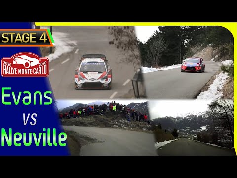 𝗥𝗔𝗟𝗟𝗬𝗘 𝗠𝗢𝗡𝗧𝗘-𝗖𝗔𝗥𝗟𝗢 𝟮𝟬𝟮𝟬 | Onboard - Stage 4: EVANS vs NEUVILLE
