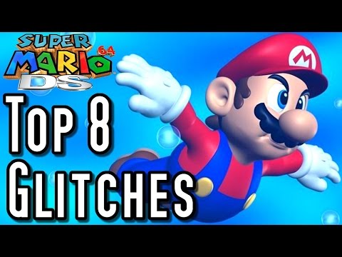 Super Mario 64 DS TOP 8 GLITCHES (DS)
