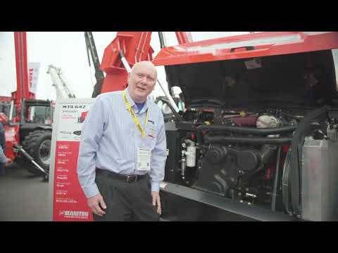 Manitou Live From CONEXPO 👉 with Steve 👨‍🔧 #new #telehandlers