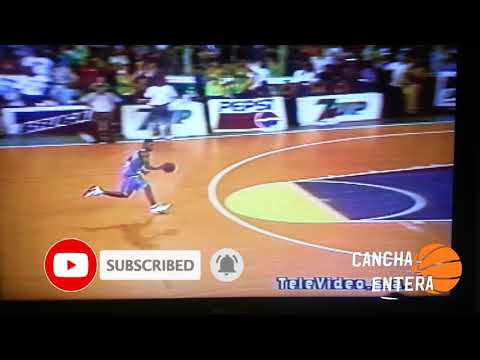 El donqueo 360 de Leroy Jackson con Los Prados en la final 1994 vs San Carlos en el TBS Distrito