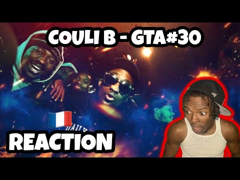 AMERICAN REACTS TO FRENCH DRILL RAP! COULI B - GTA#30