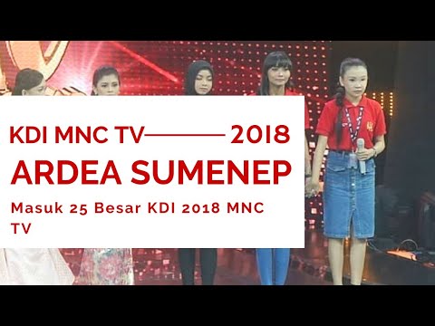 Dua kali Disengg0l, Juri Beri Tiket Ardea Sumenep Masuk 25 Besar KDI 2018 MNC TV