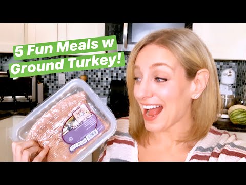 Fast Healthy Meal Ideas Using Ground Turkey! WW Low SP