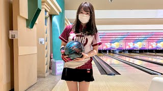 ボウリング女子の練習風景110（Bowling Practice）2026/5