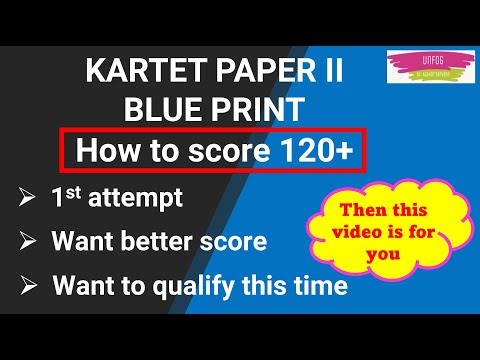 Good News 👉 KARTET 2024 (Blue print) 💥You can easily score 120+ 💥