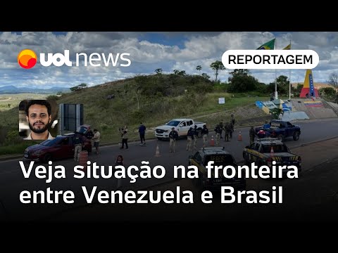 EUA x Venezuela: veja como está a situação da fronteira com o Brasil após captura de Maduro