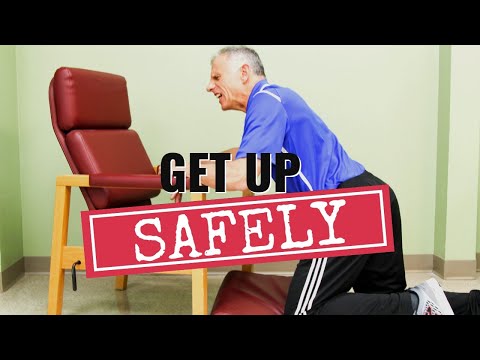 How to Get Up From the Floor After Falling, Safely!
