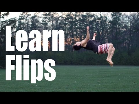 How to Learn Flips For Beginners | What Order