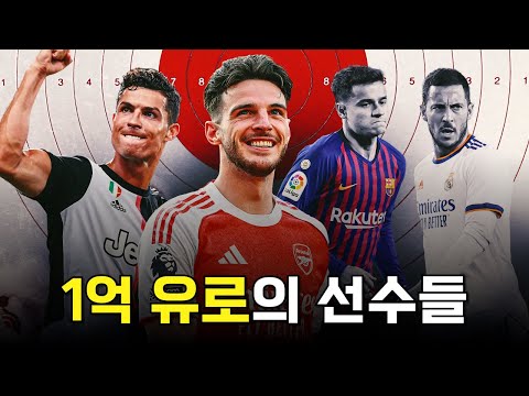 1억 유로가 넘는 이적료로 이적한 선수들은 대부분 성공했을까?