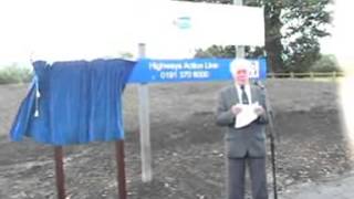 preview picture of video 'Offical opening of the West Auckland Bypass'