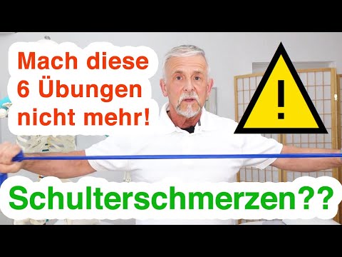 Schulterschmerzen⚠️ Diese 6 Übungen solltest du nicht machen!
