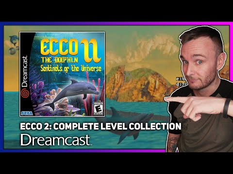 ECCO 2 ALL PLAYABLE LEVELS COLLECTION FOR DREAMCAST | CREATED BY SHINDOUGO