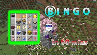 [Minecraft] 1時間で集めろ！マイクラBINGO大会！のテスト②