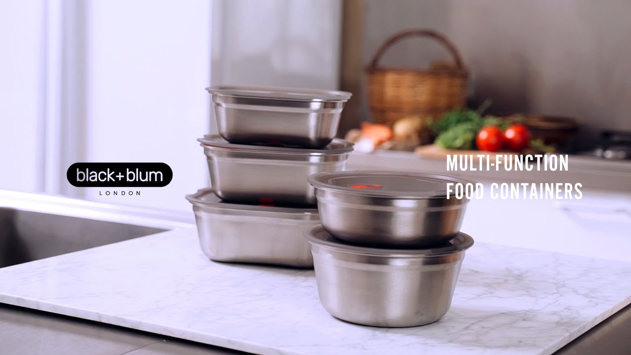 Meal Prep Box Sets | Black+Blum | Microwavable, Sustainable, Eco-Friendly, 100% Leak Proof