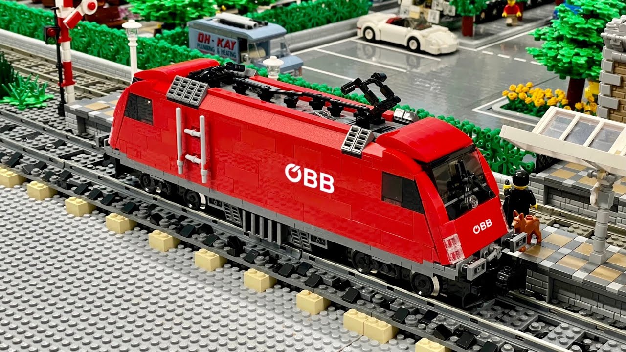 Neuer LEGO Zug: ÖBB-Taurus in 8 Noppen Breite
