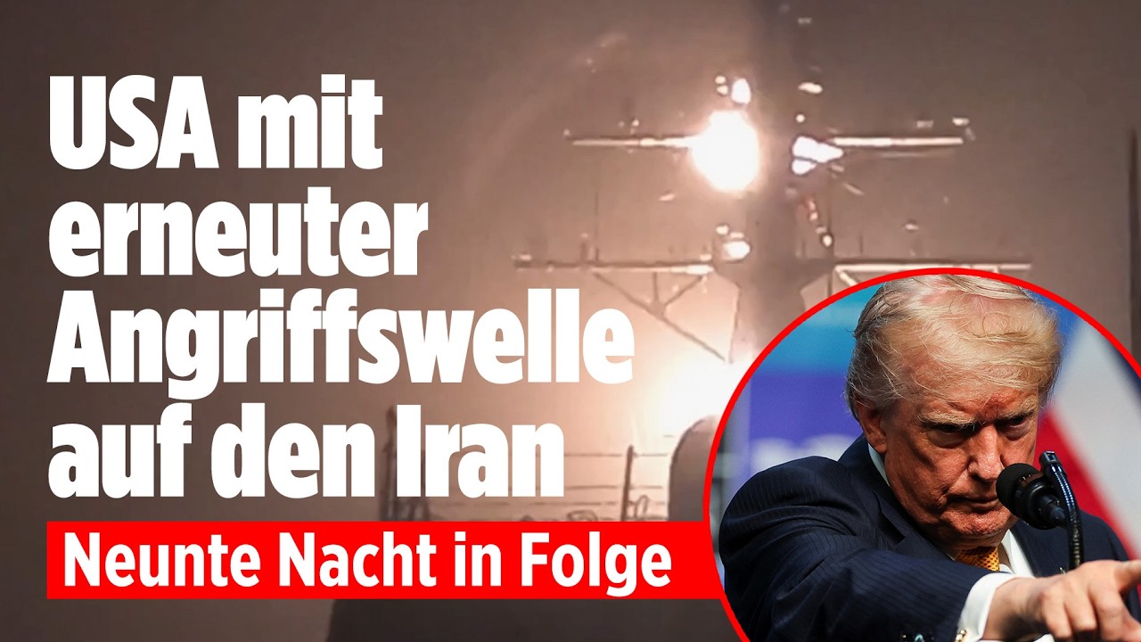IRAN-KRIEG: Neue Explosionen! Kann Trump so den Handelsverkehr in der Straße von Hormus sichern?