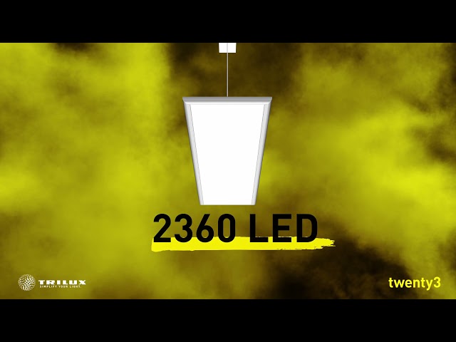 twenty3 Ripustusvalaisin 1500 ip20 6000lm 4k mp dali