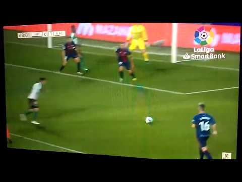 Gol de Álvaro Cejudo contra el Huesca