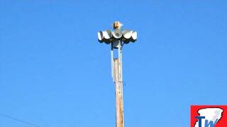 preview picture of video 'Federal Signal STH-10 Belvidere Illinois Tornado Siren Test'