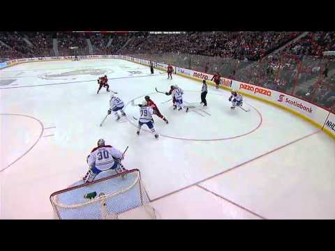 Daniel Alfredsson Goal (Montreal Canadiens vs Ottawa Senators, Jan 30, 2013) NHL HD