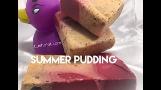 Lush 'Summer Pudding' soap