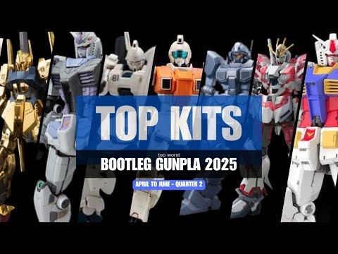 QUARTER 2 | TOP GUNPLA BOOTLEGS of 2025. #gundam  #bootleg #gunpla