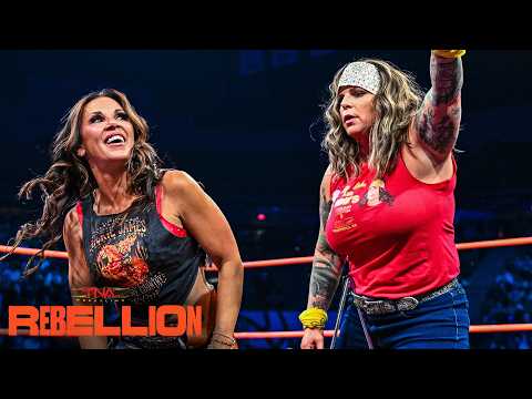 Mickie James, ODB and Taryn Terrell UNITE for Knockouts DREAM TEAM | TNA Rebellion 2026 Highlights