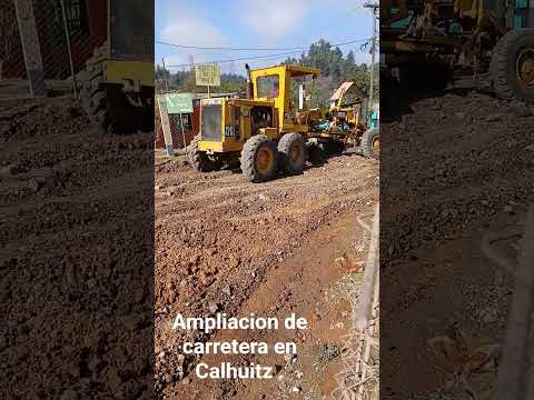 ampliacion de carretera en Calhuitz ,San Sebastian Coatan Huetenango