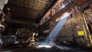 Massive Abandoned Steelworks - Sealed Inside by Security
