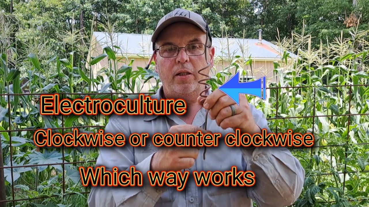 electroculture clockwise or counter clockwise which way works #electroculturegarden #electroculture - YouTube