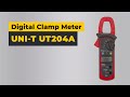 Digital Clamp Meter UNI-T UT204A Preview 1